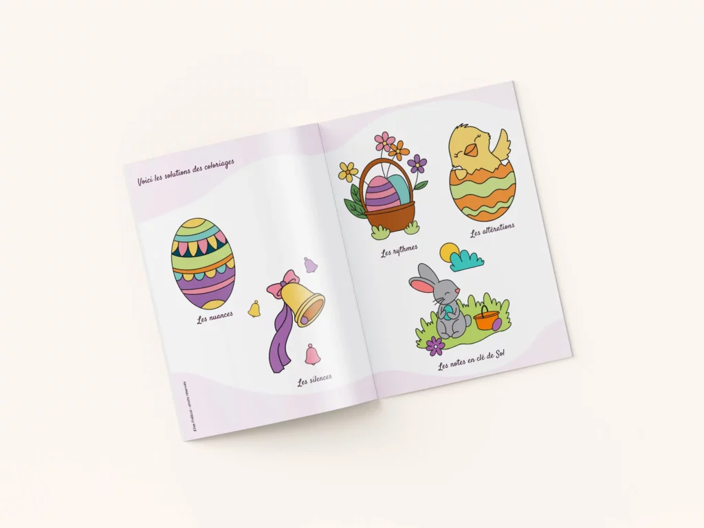 coloriage note de musique pour enfant