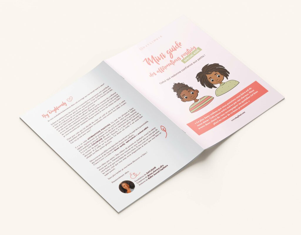 Mise en page guide pour enfant