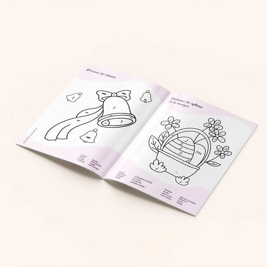 coloriage note de musique pour enfant