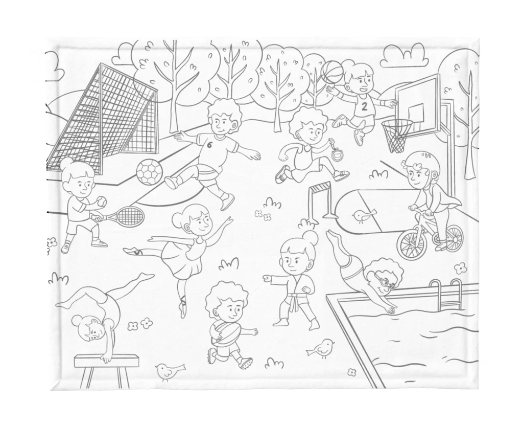 scene de sport