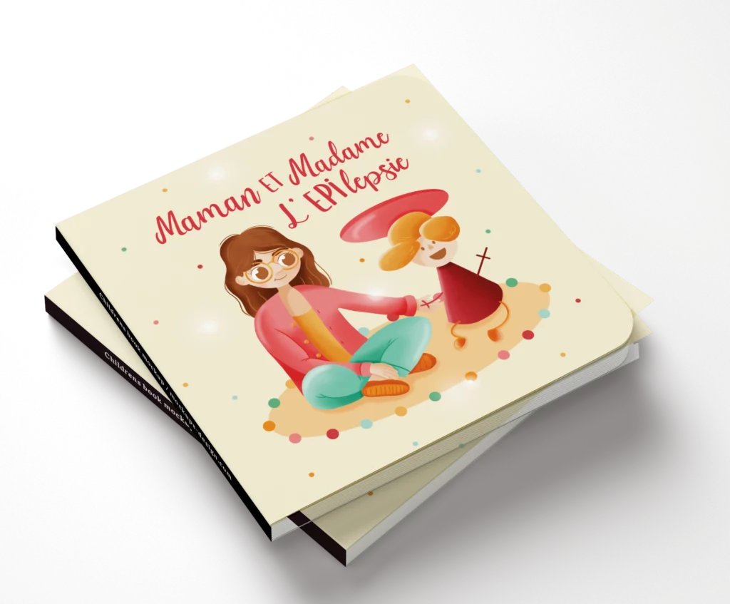couverture livre sur l'epilepsie expliquer aux enfants