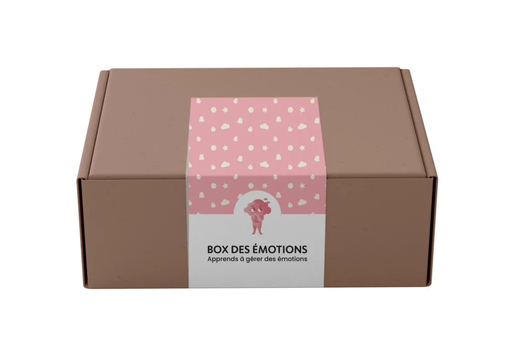 packaging boite émotions illustrées