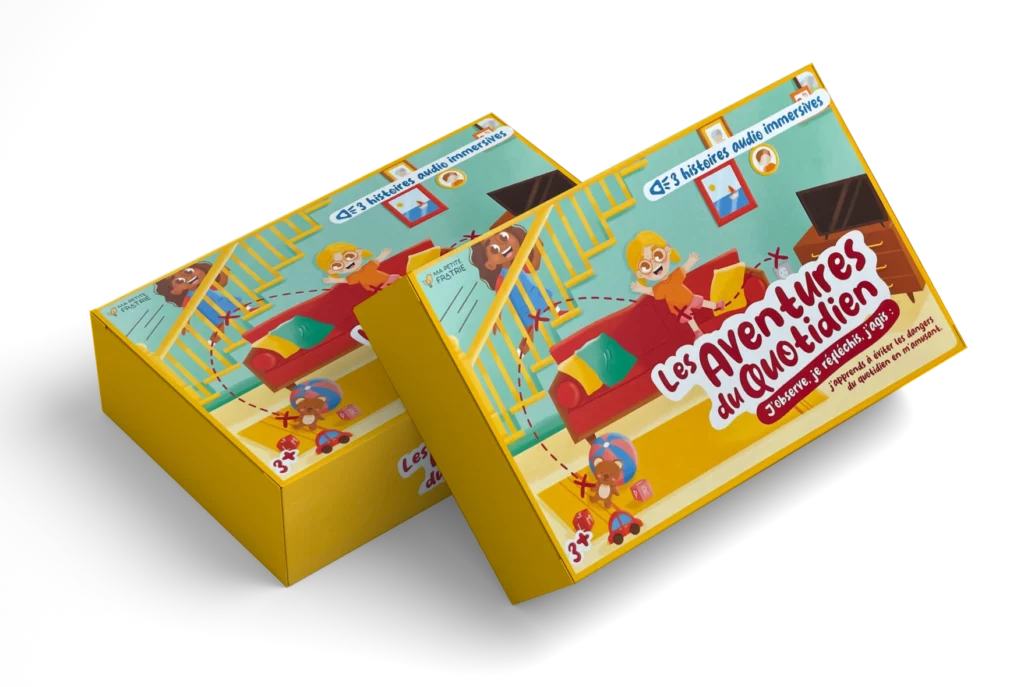 Boite de jeu aventures du quotidien